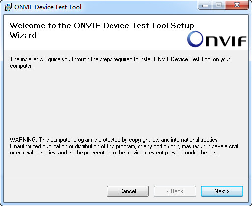 ONVIF测试工具(ONVIF Device Test Tool)