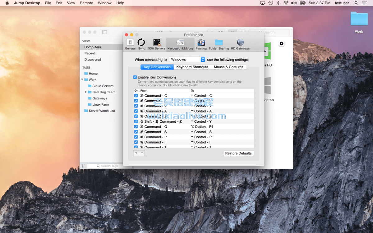 MAC电脑远程桌面登陆软件Jump Desktop 9.0.99 for Mac  第2张
