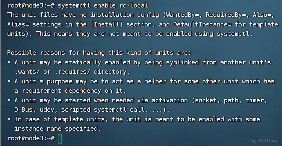 rc.local中的命令不能执行_Linux系统_02