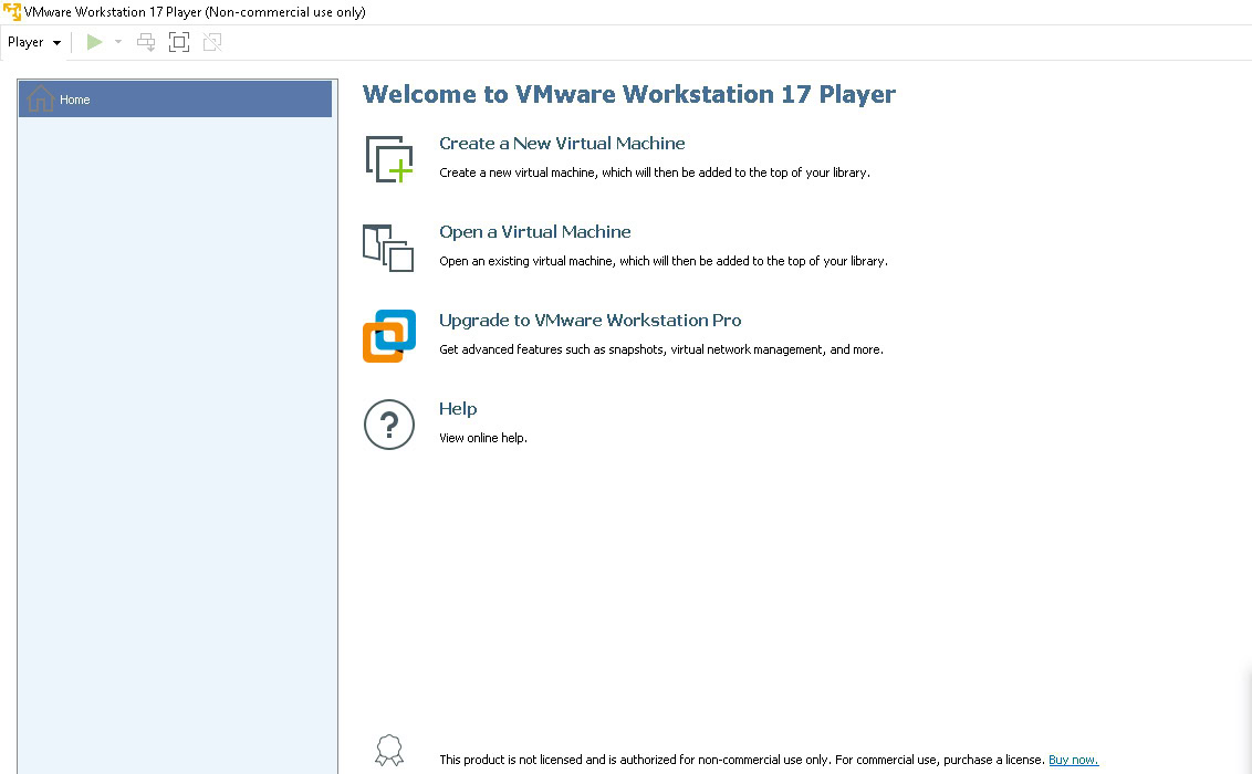 VMware Workstation Player