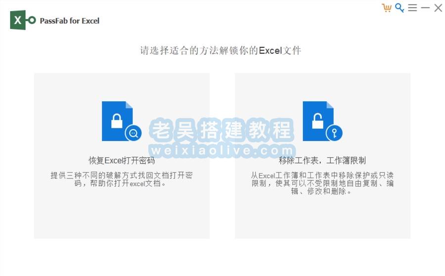 Excel解密工具 PassFab for Excel v8.5.13 绿色版（附破解补丁）  第1张